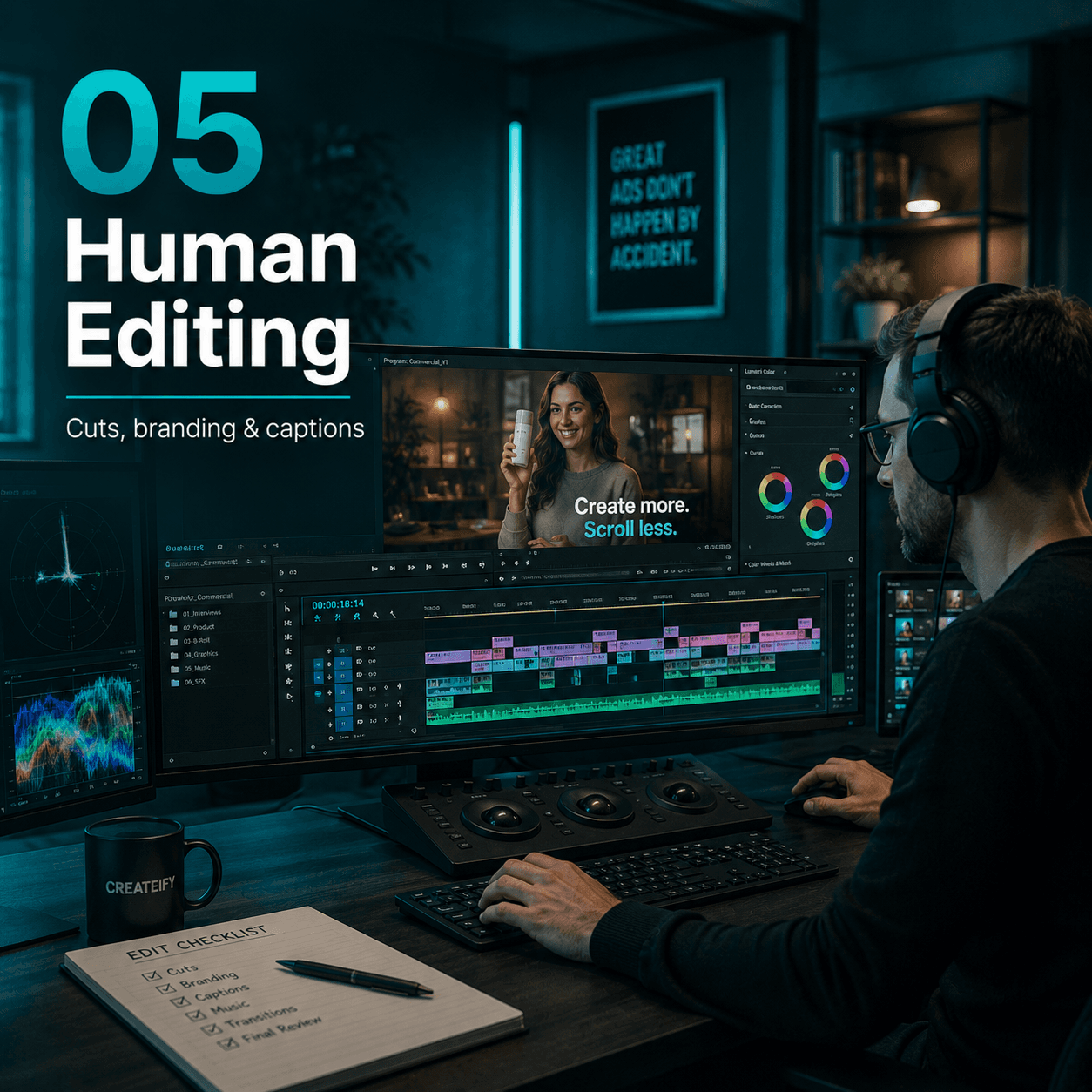 Step 05: Human Editing