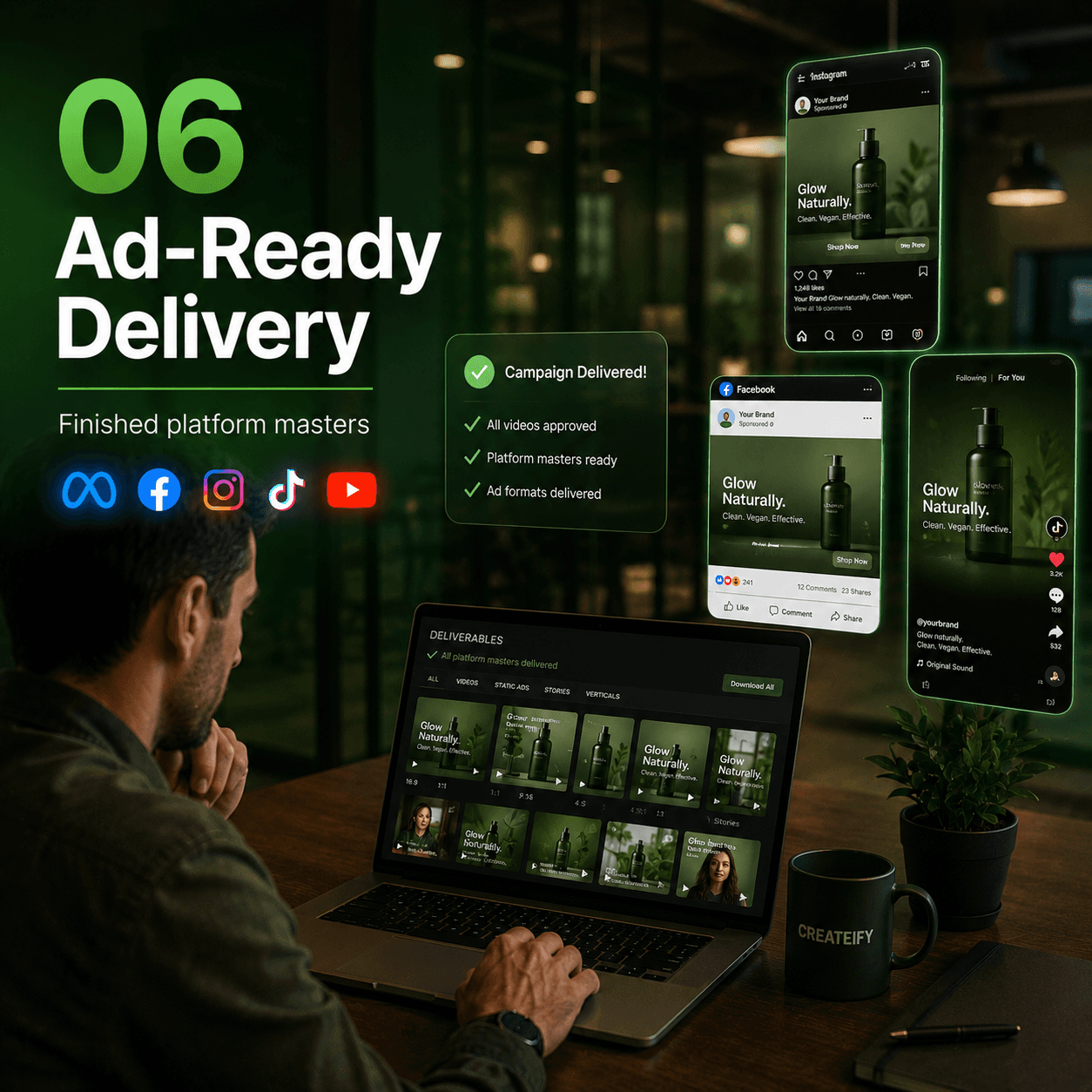 Step 06: Ad-Ready Delivery